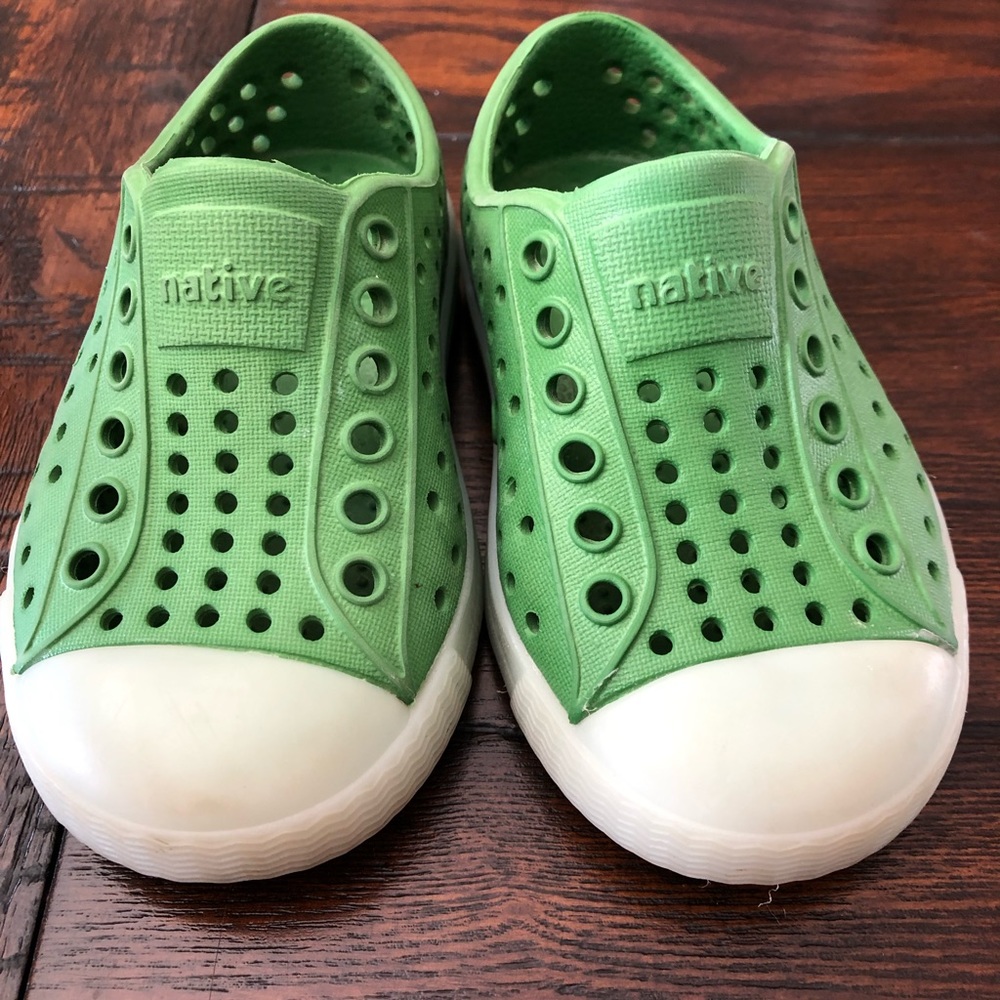 Native glow in the dark shoes